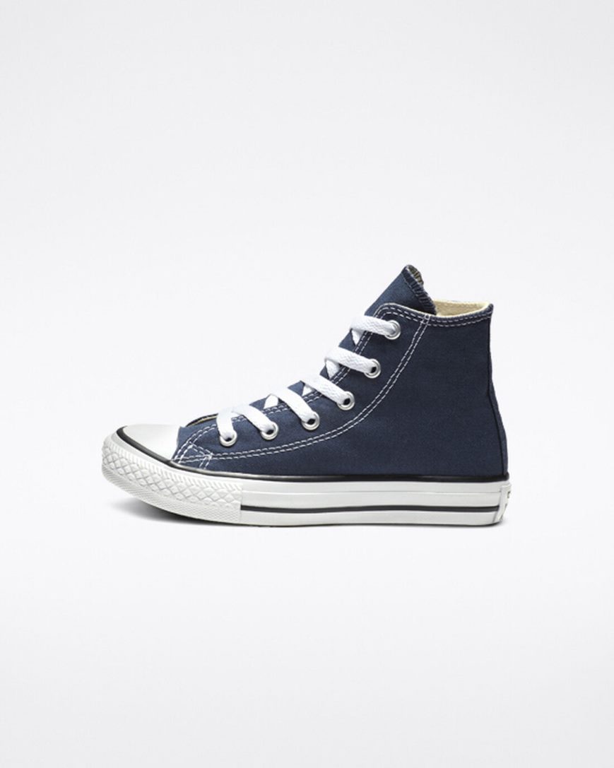 Tenisky Vysoke Converse Chuck Taylor All Star Klasické Dievcenske Námornícka Modrá | SK GLUPA5